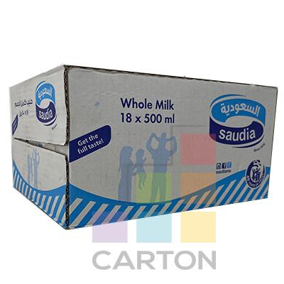SAUDIA MILK 18*500ML